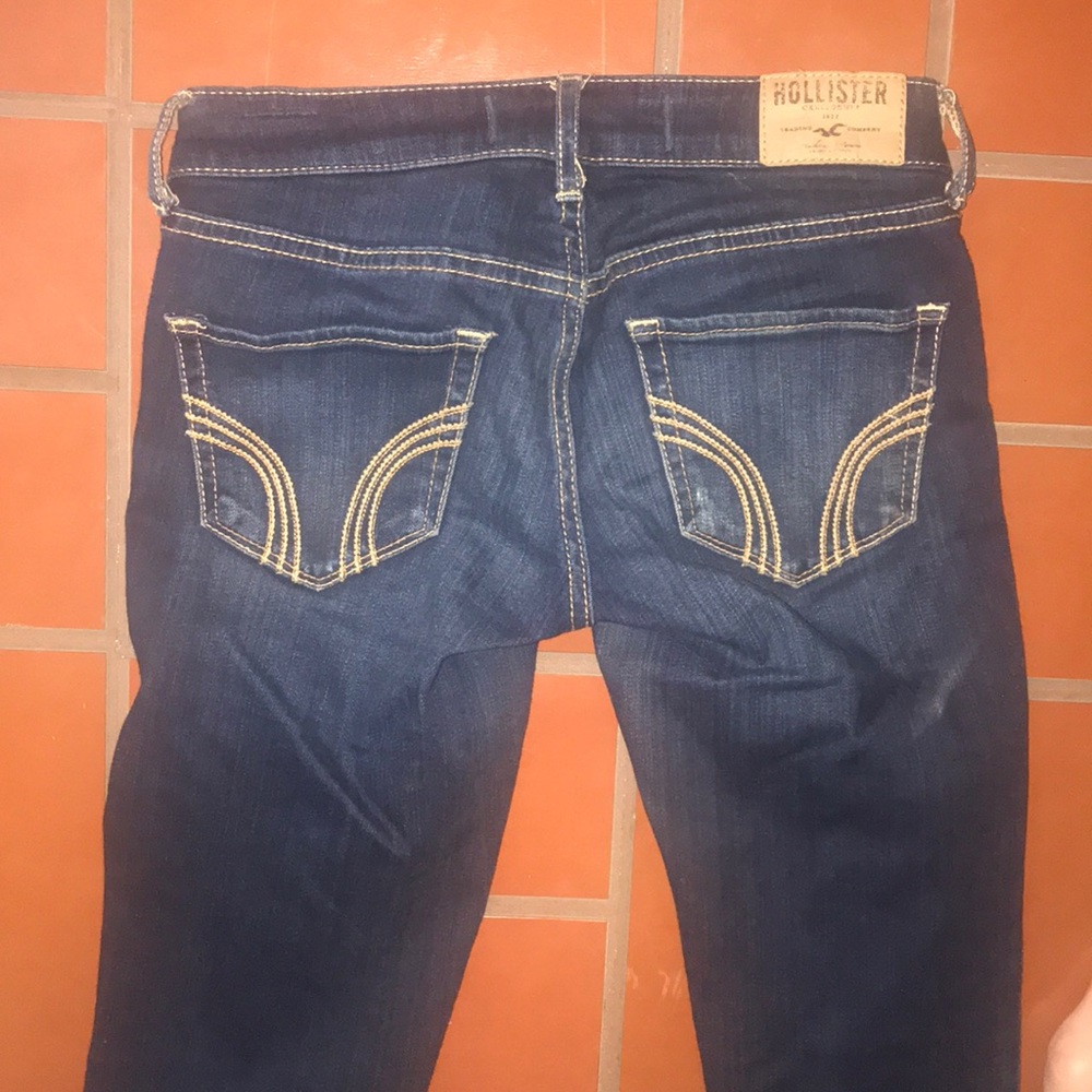 Hollister skinny jeans with holes size 00R